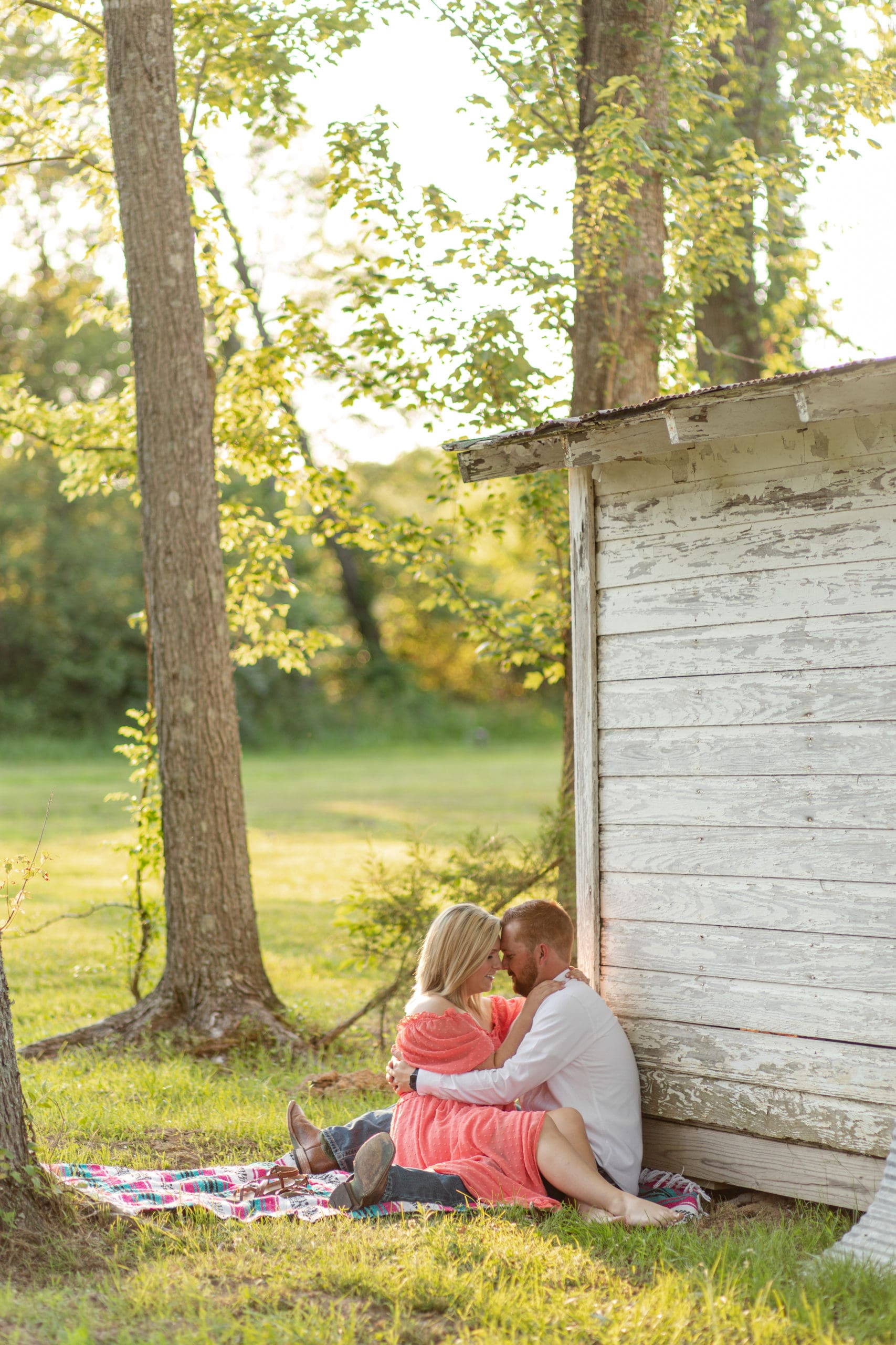 Colorful Spring Engagement