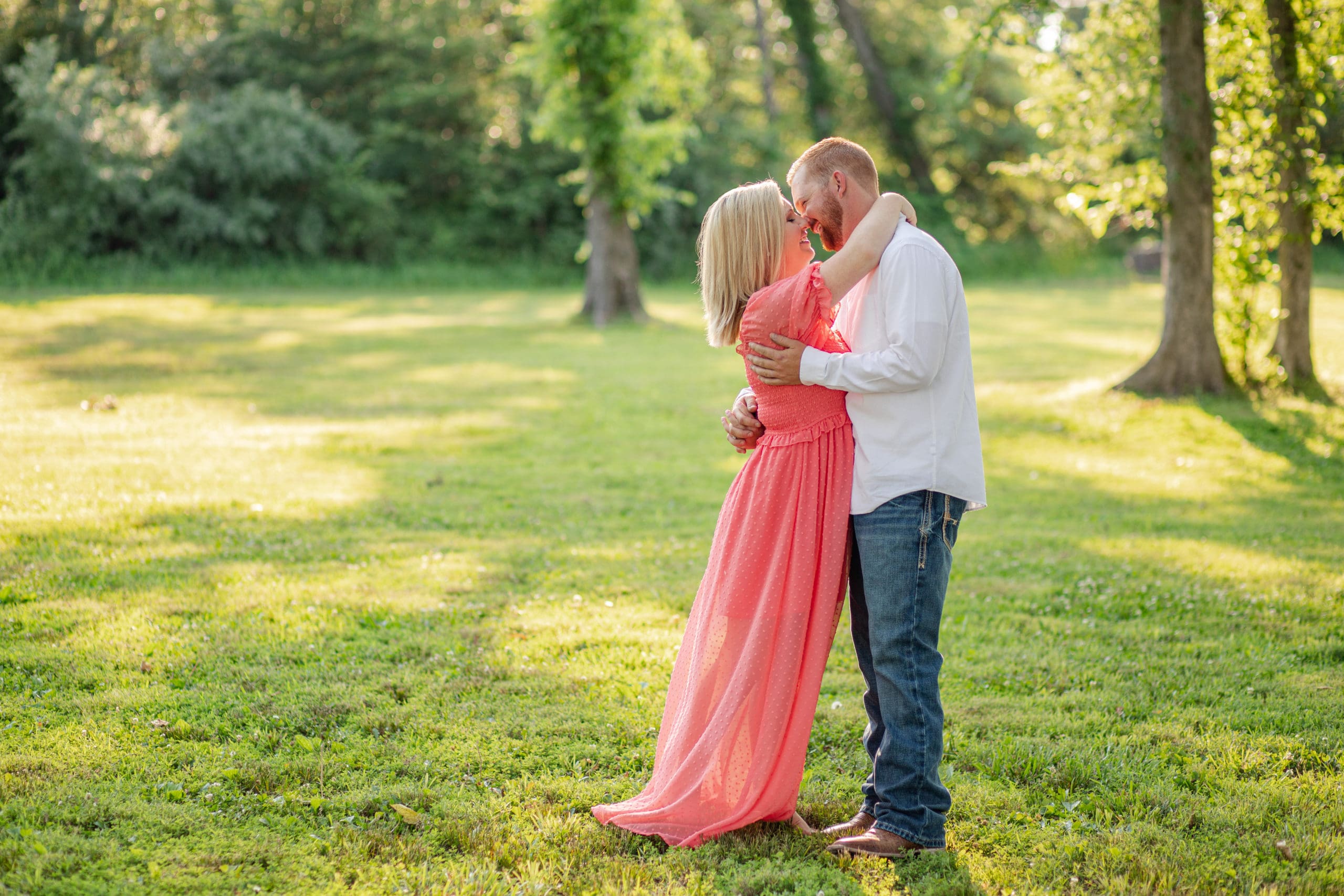 Colorful Spring Engagement