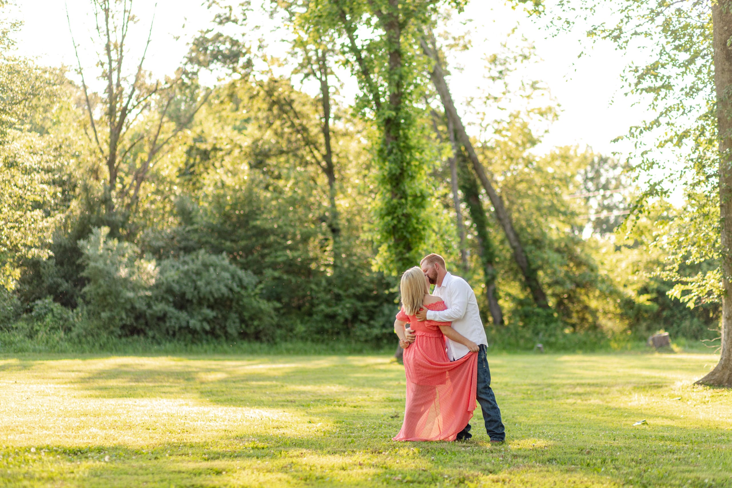 Colorful Spring Engagement