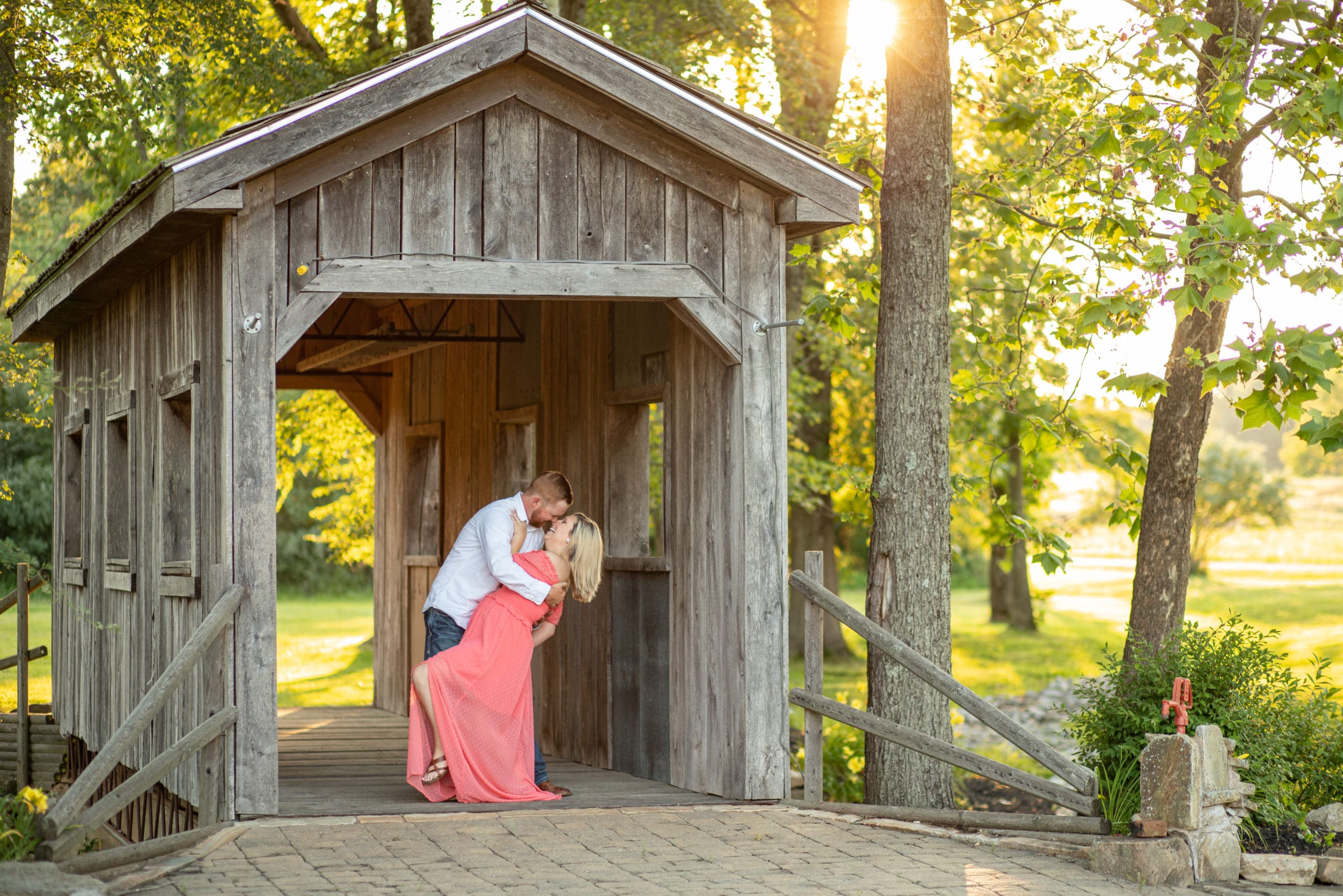 Colorful Spring Engagement