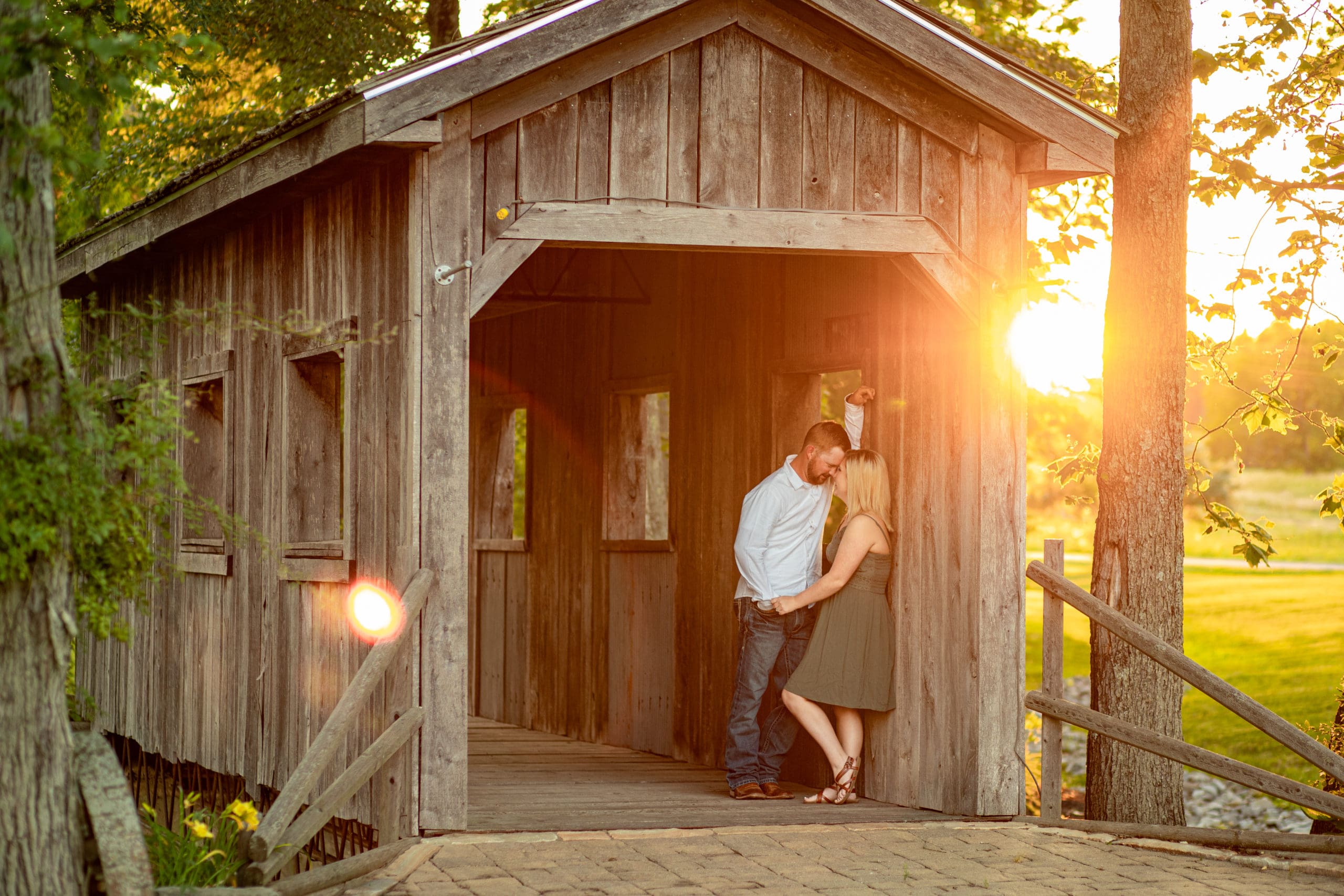 Colorful Spring Engagement