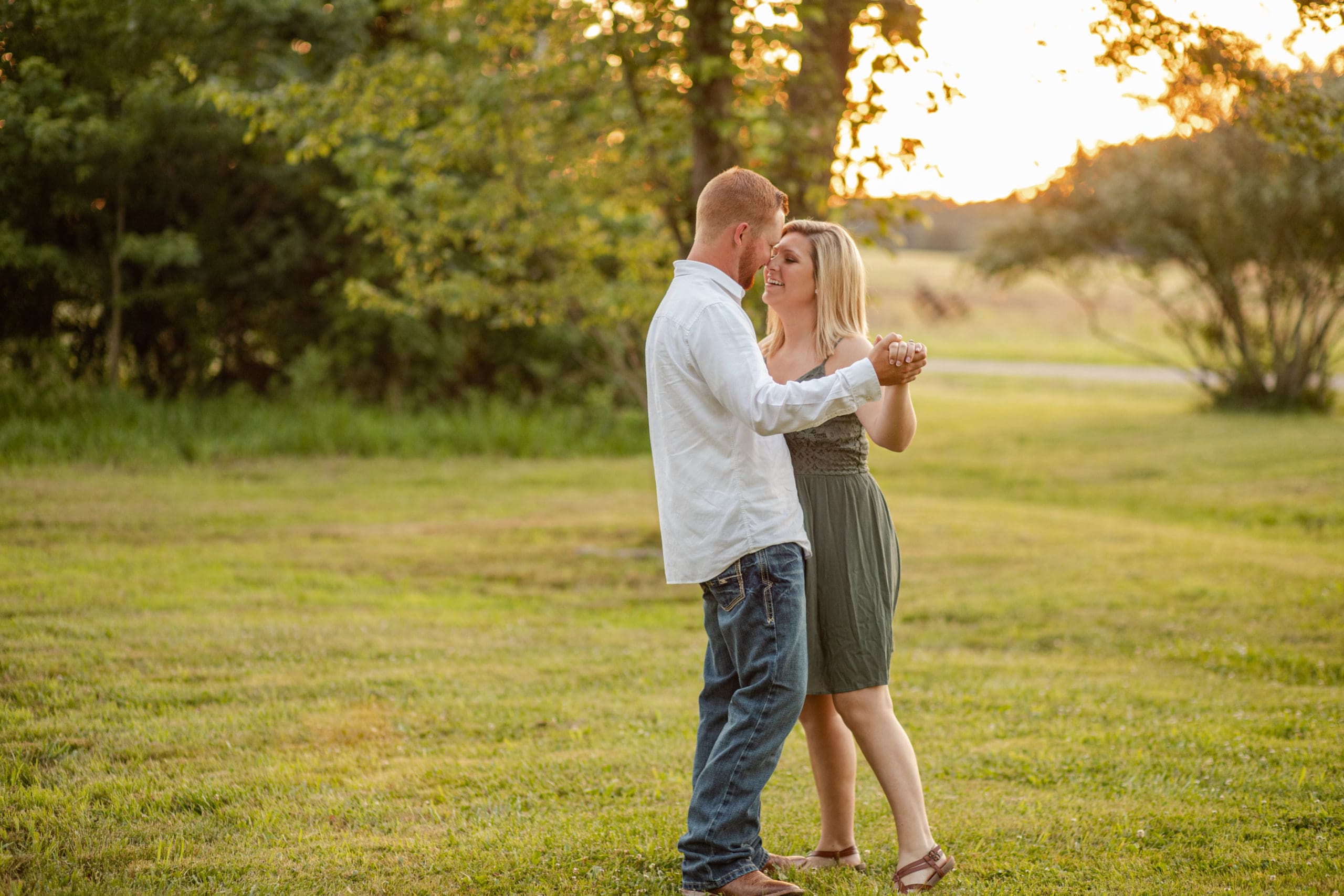 Colorful Spring Engagement
