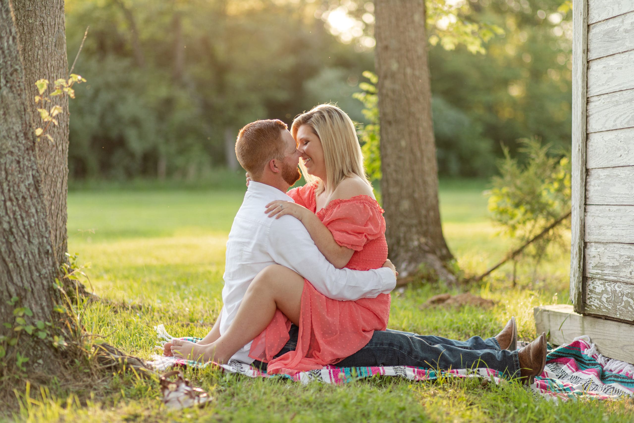 Colorful Spring Engagement
