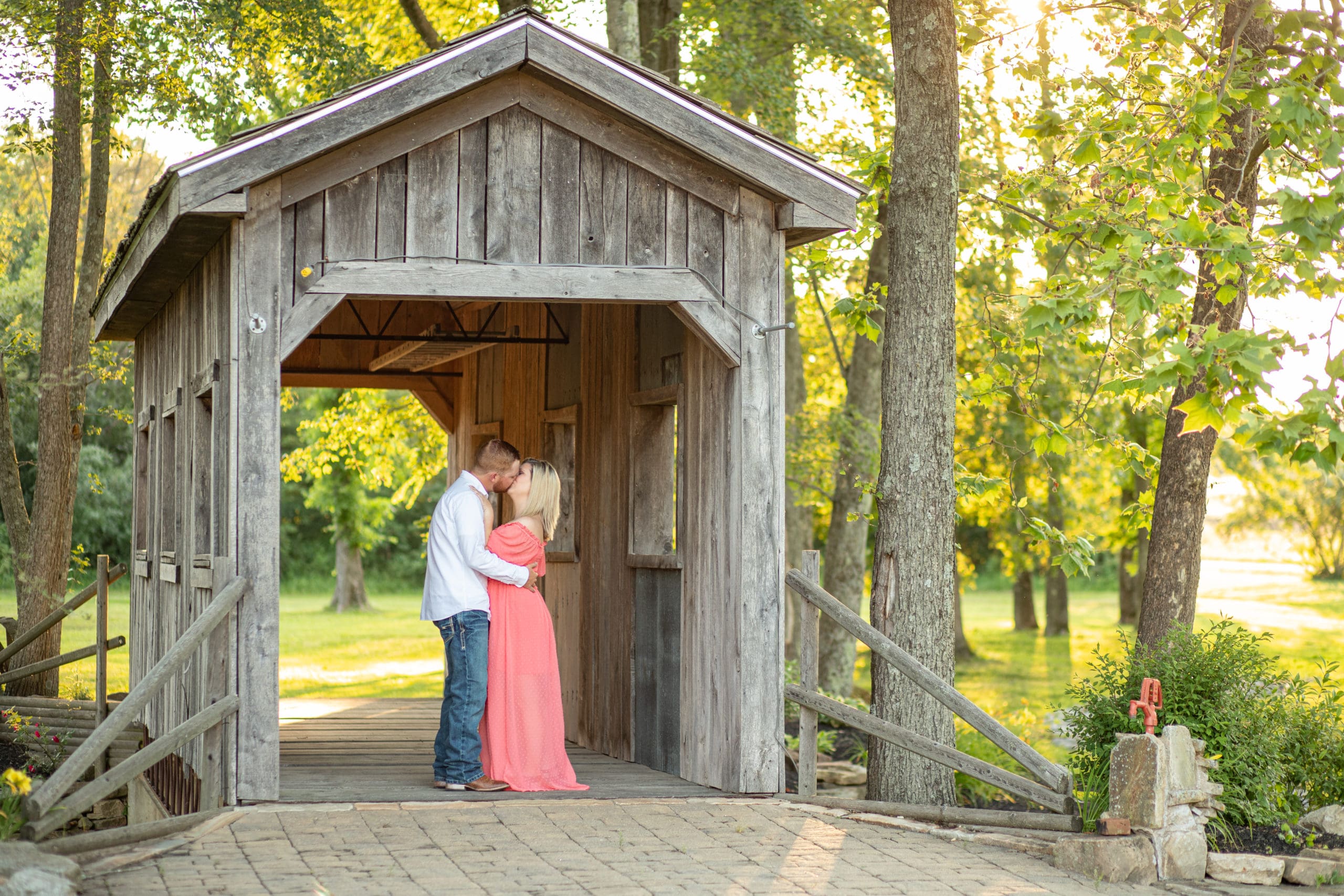 Colorful Spring Engagement