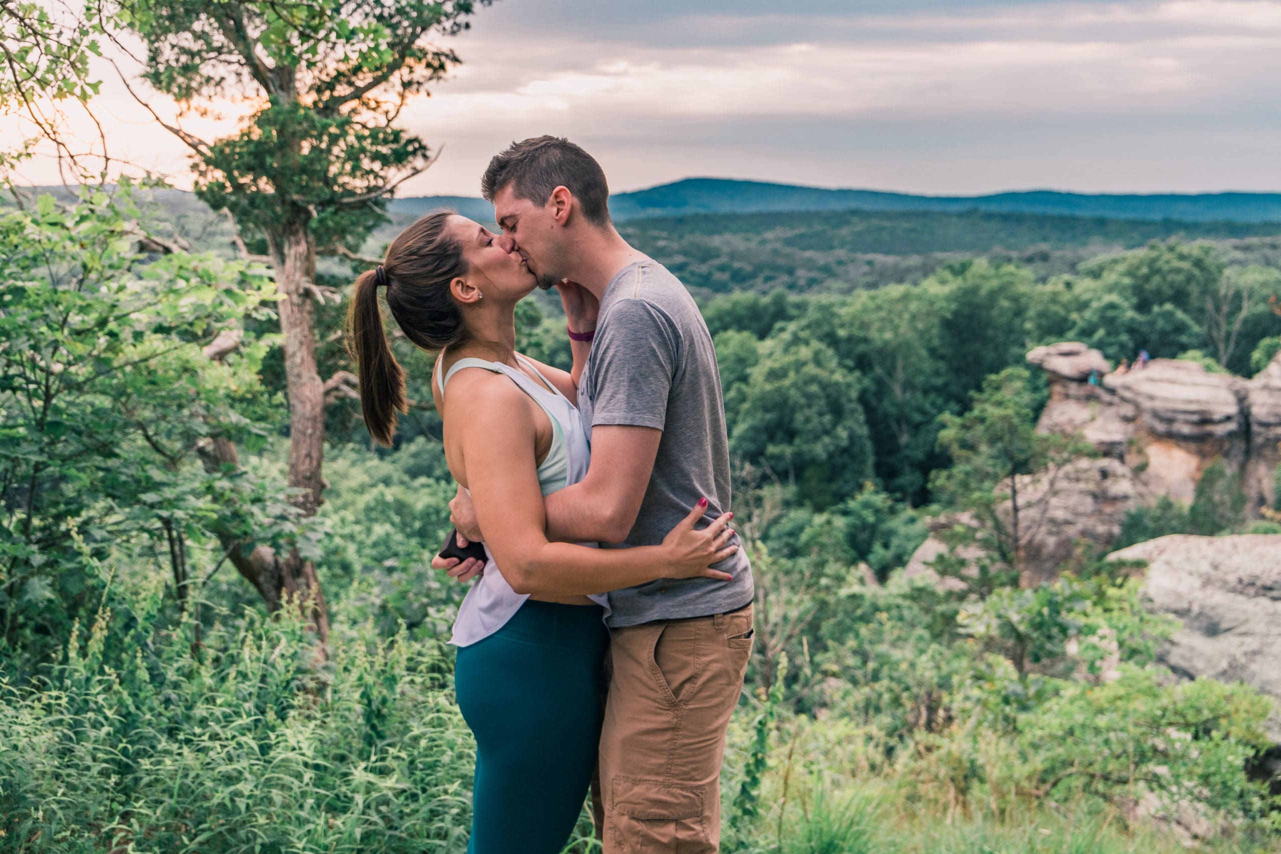 surprise proposal photographer in Illinois