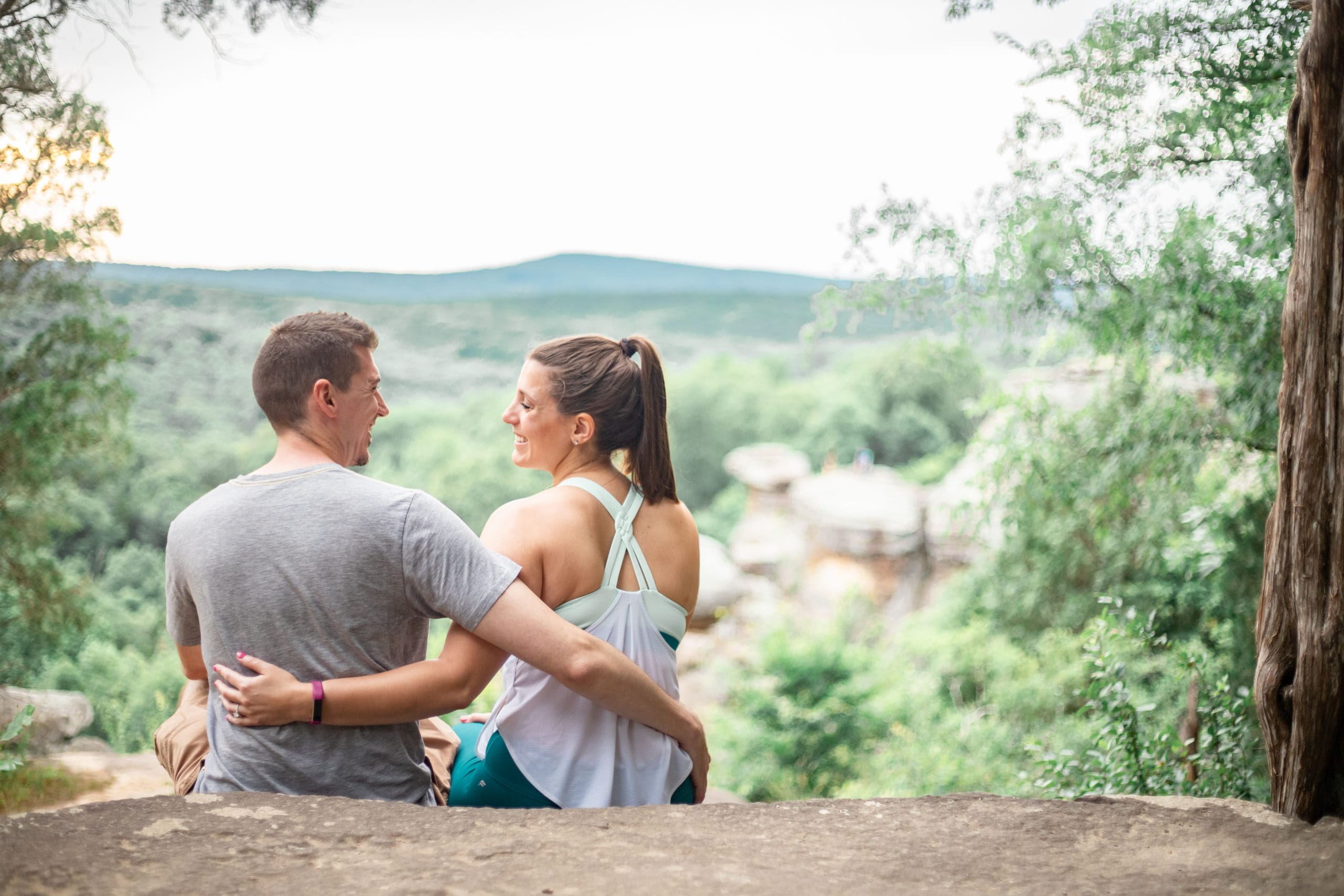 surprise proposal photographer in Illinois