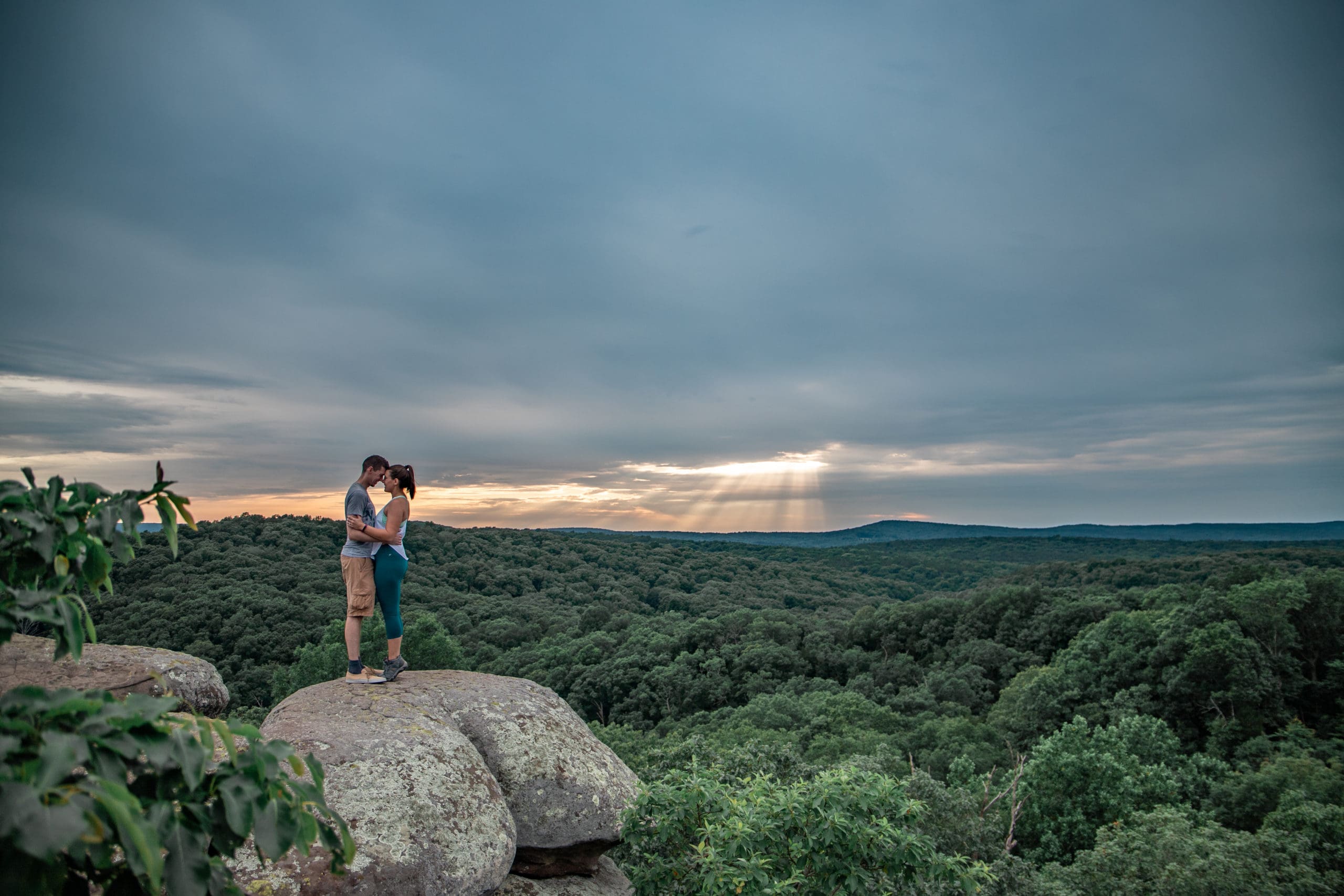 surprise proposal photographer in Illinois