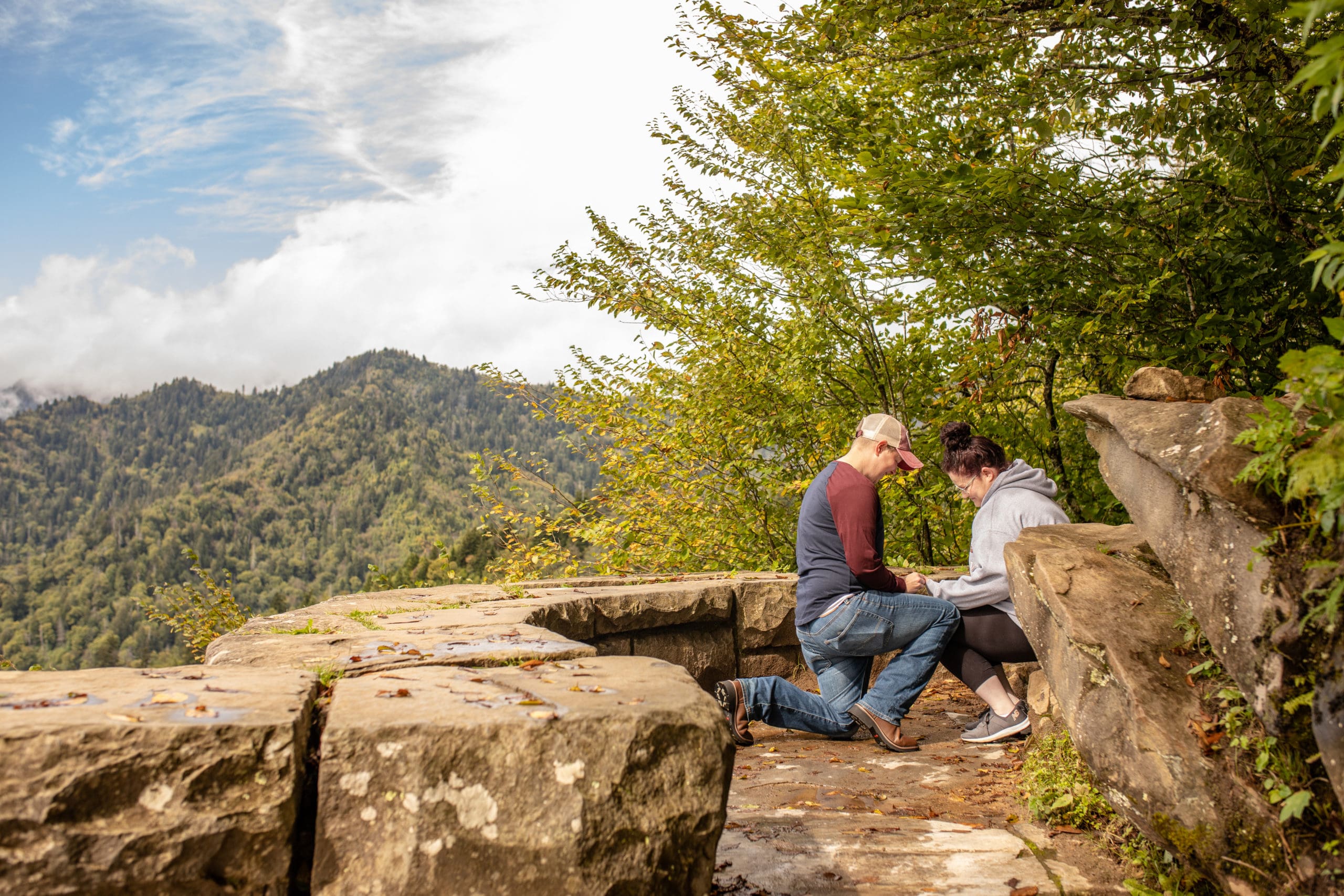 surprise proposal photographer in Illinois