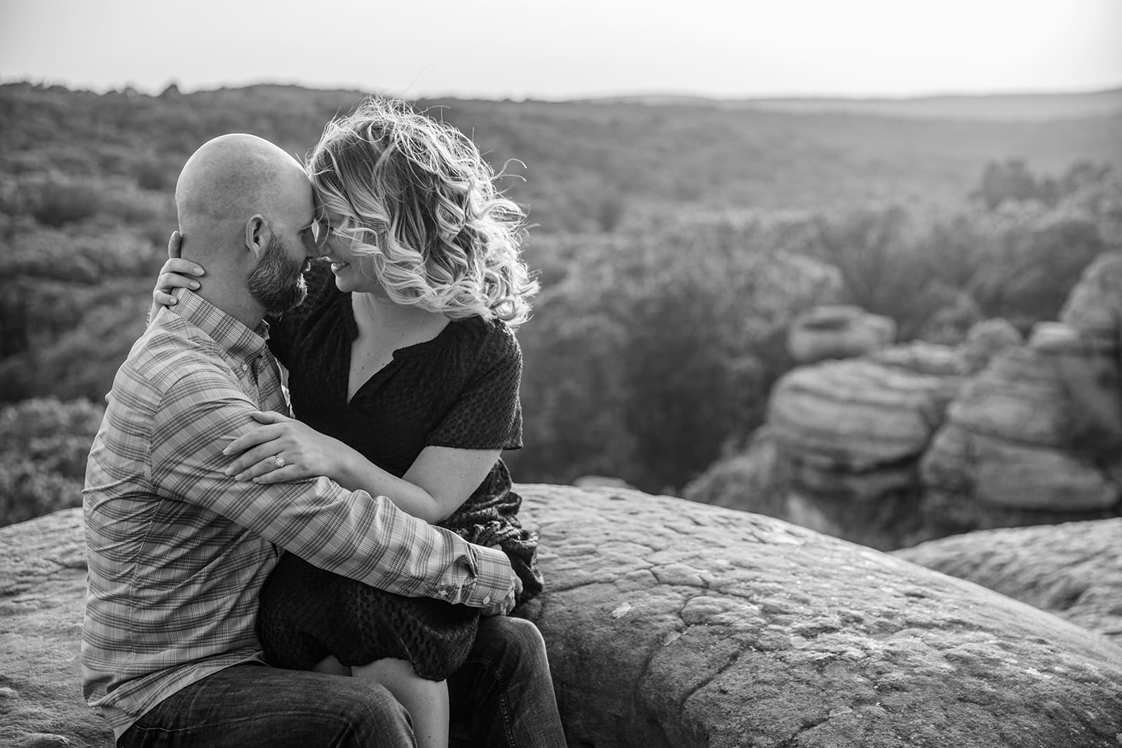 Garden of the Gods engagement 