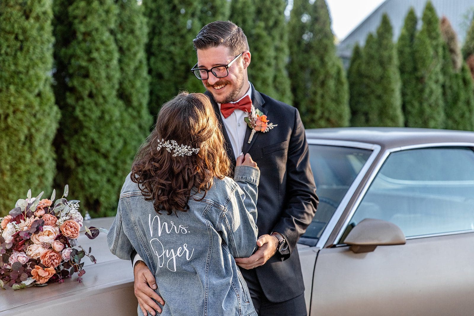 romantic fall wedding